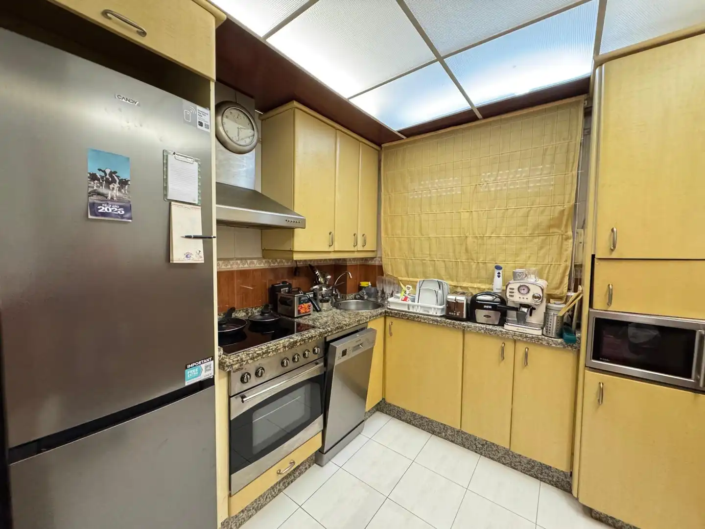 Kitchen of Flat for sale in Oviedo   with Heating, Parquet flooring and Furnished