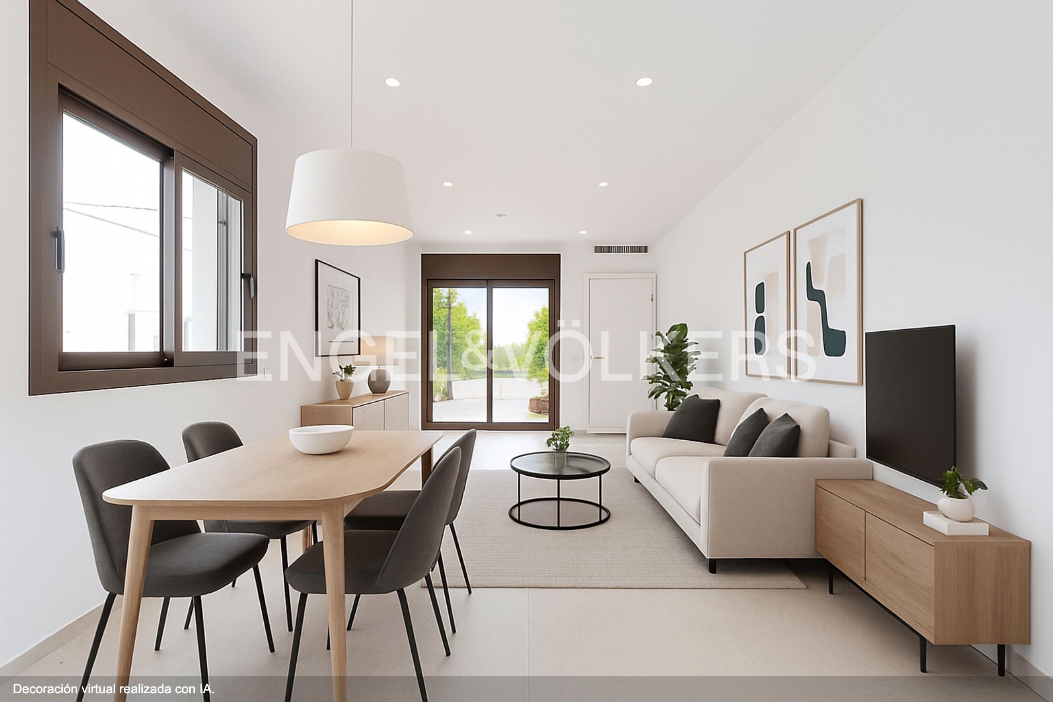 Sala d'estar de Casa o xalet en venda en El Vendrell amb Aire condicionat, Calefacció i Jardí privat