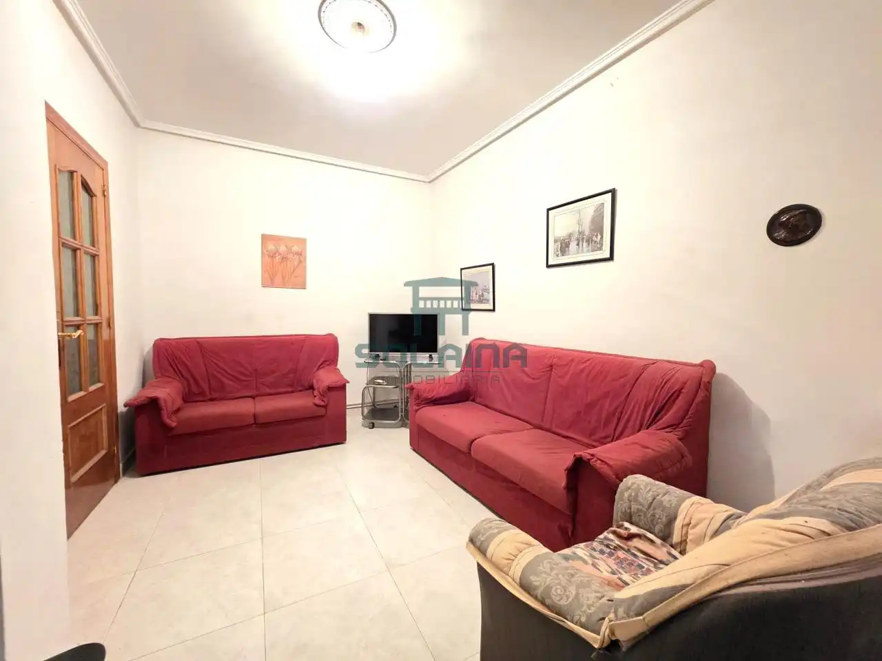 Sala de estar de Piso en venta en Ourense Capital  con Calefacción y Trastero