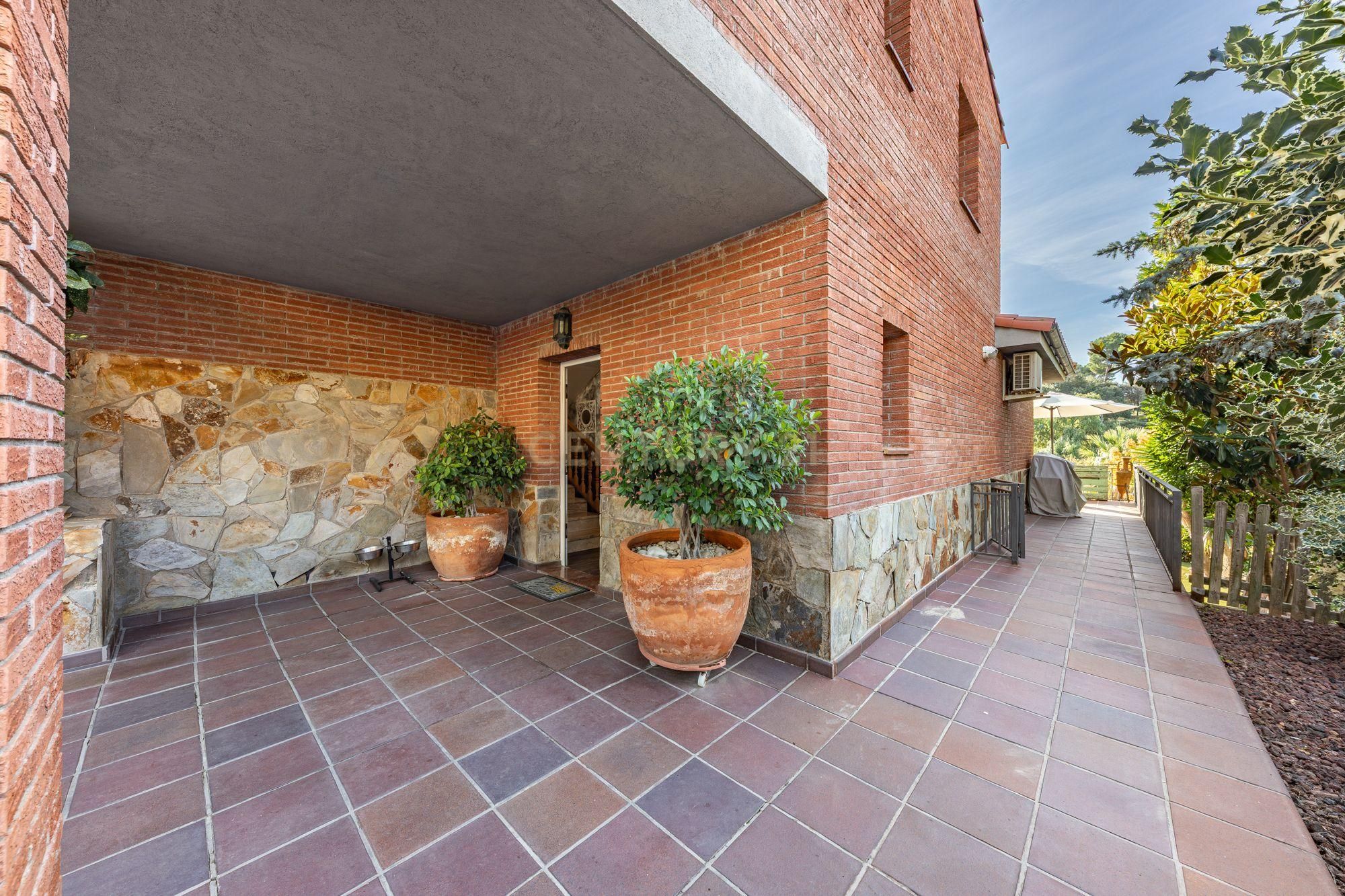 Terrace of House or chalet for sale in Lliçà de Vall  with Air Conditioner, Private garden and Storage room