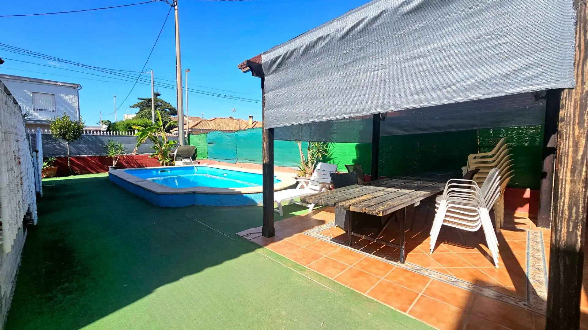Piscina de Casa o chalet en venta en Cartagena con Aire acondicionado, Jardín privado y Piscina