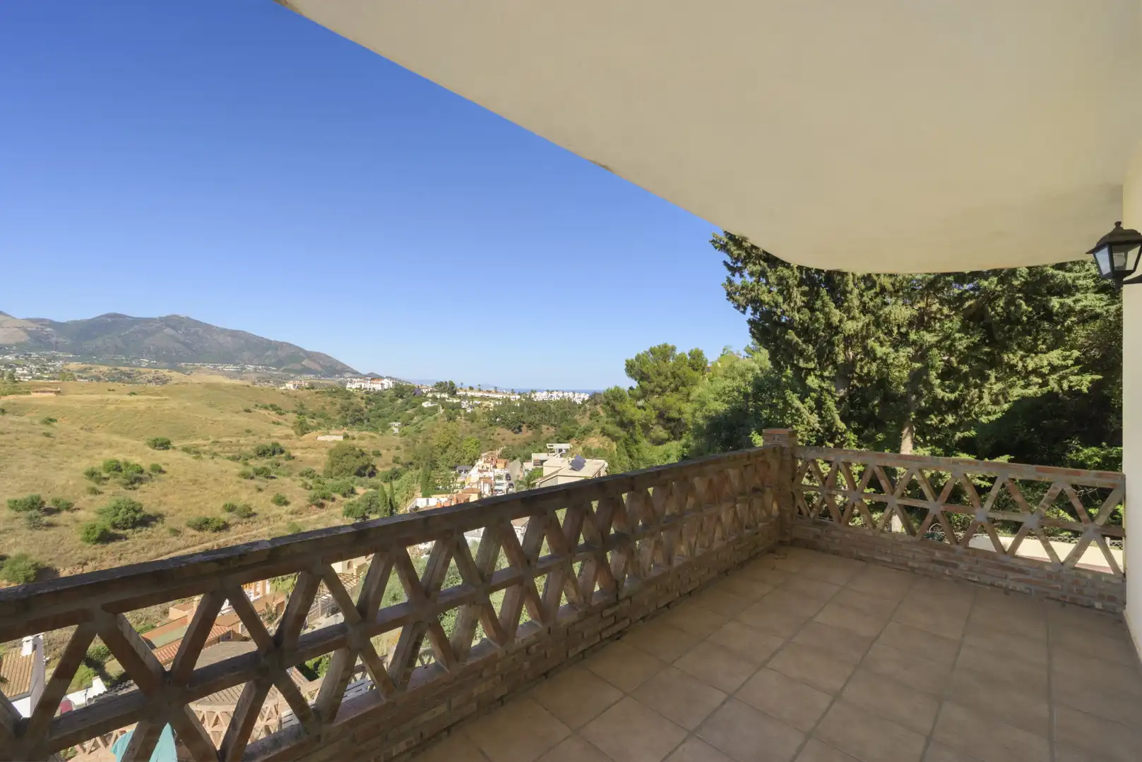 Terrassa de Casa o xalet en venda en Mijas amb Aire condicionat, Terrassa i Piscina