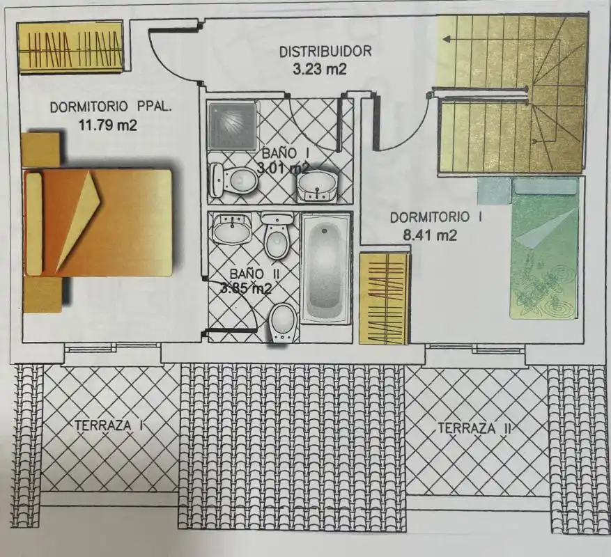 Dúplex en venta en Recas con Calefacción, Terraza y Trastero
