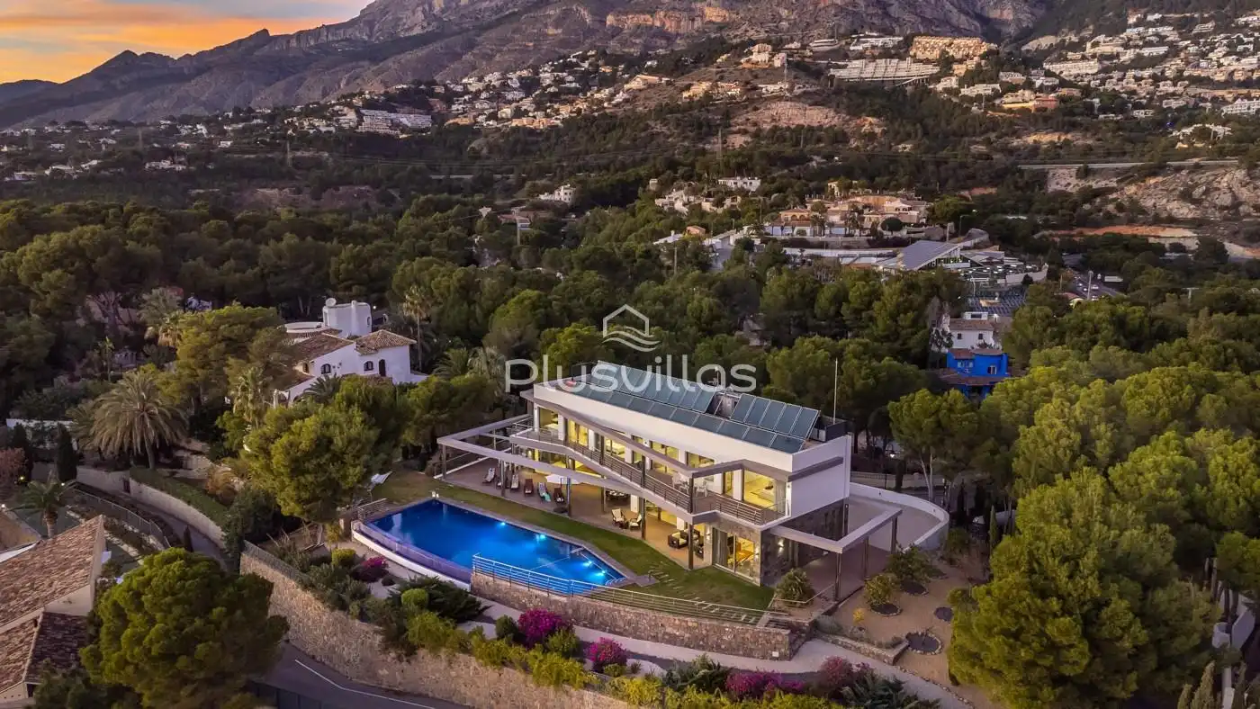 Vista exterior de Casa o chalet en venta en Altea