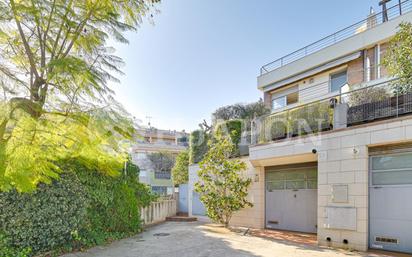 Exterior view of Single-family semi-detached for sale in Teià  with Heating, Terrace and Storage room