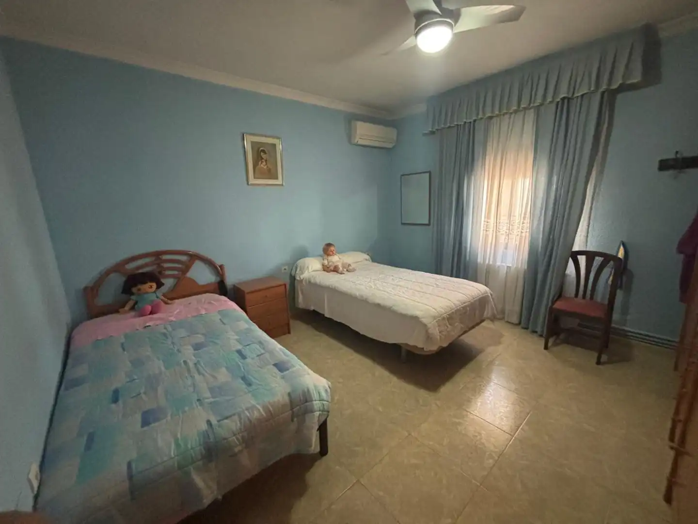 Schlafzimmer von Haus oder Chalet zum Verkauf in Malagón mit Klimaanlage, Heizung und Abstellraum