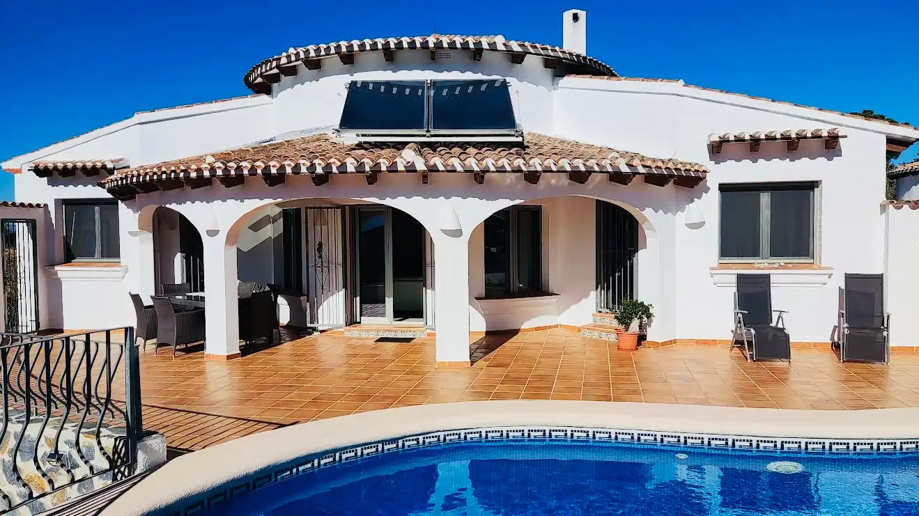 Exterior view of Houses for sale in Dénia  with Air Conditioner, Heating and Private garden