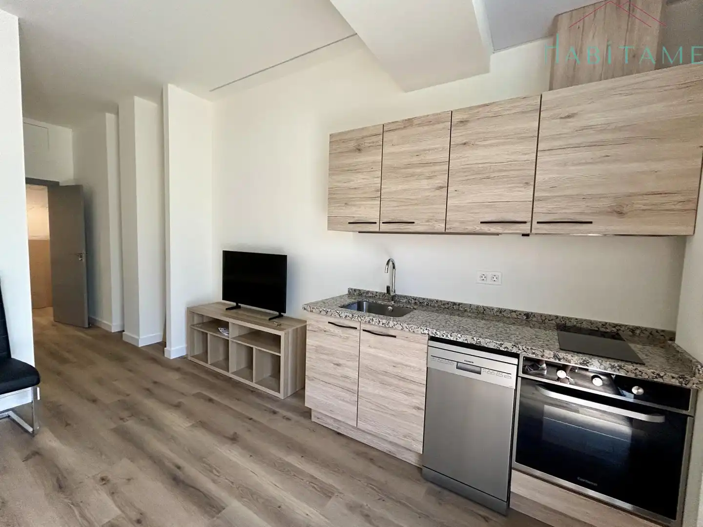 Küche von Wohnung zur Miete in Genil
