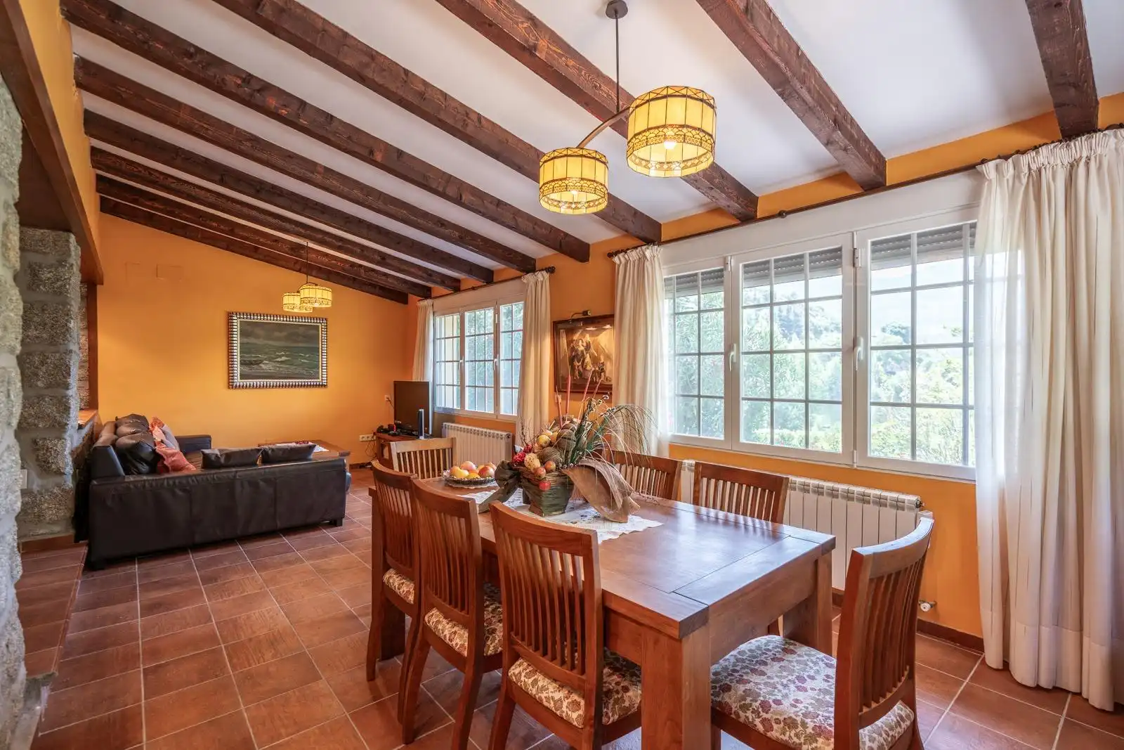 Dining room of Country homes for sale in El Barraco   with Heating, Private garden and Terrace