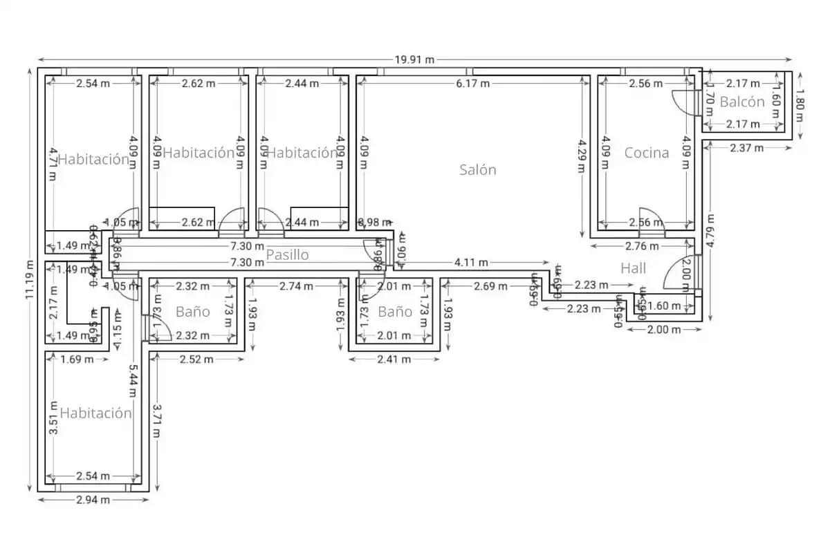 Wohnung zum Verkauf in Parla mit Klimaanlage, Heizung und Terrasse