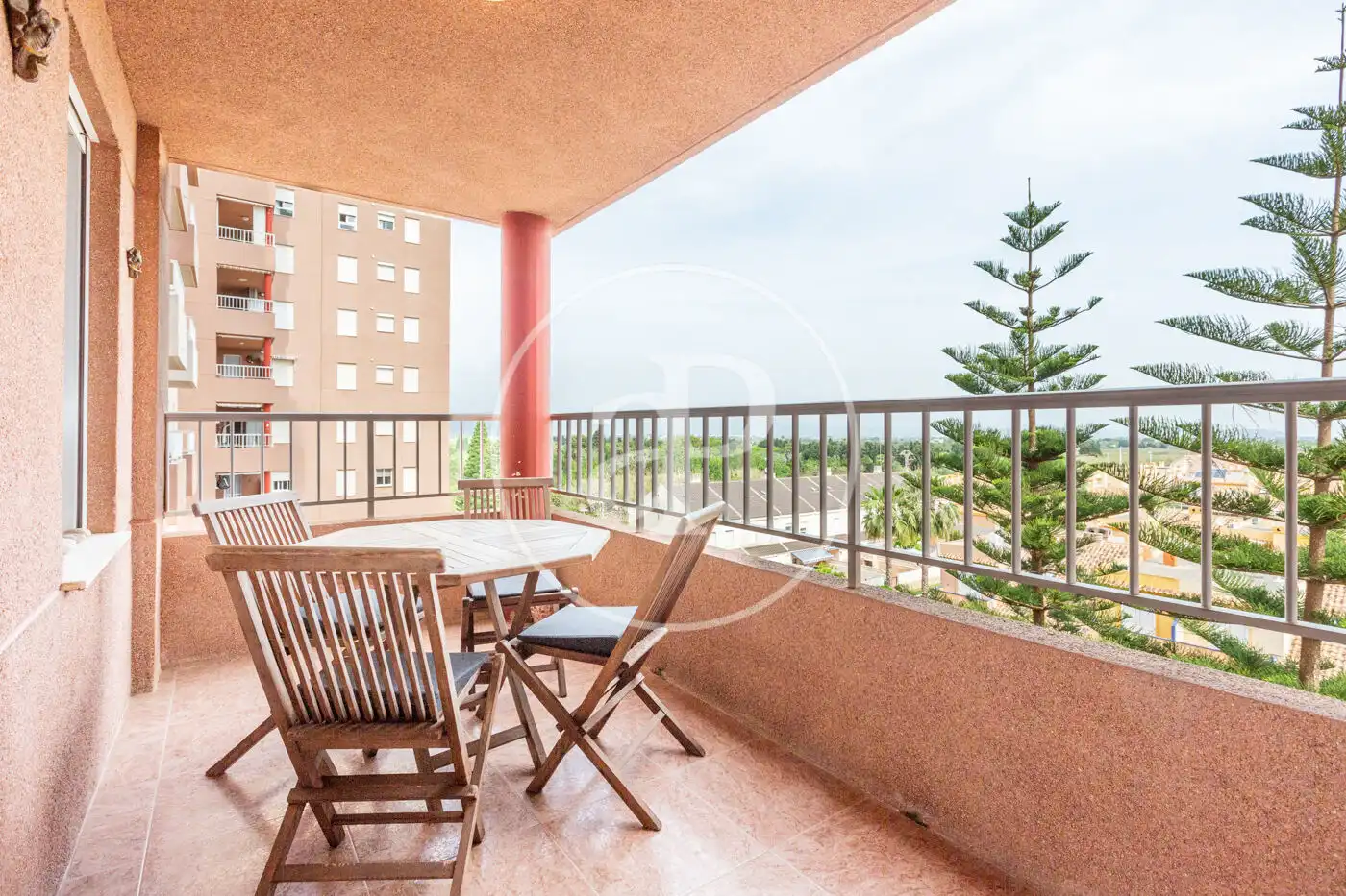 Terrasse von Wohnung zur Miete in Canet d'En Berenguer mit Klimaanlage, Heizung und Privatgarten