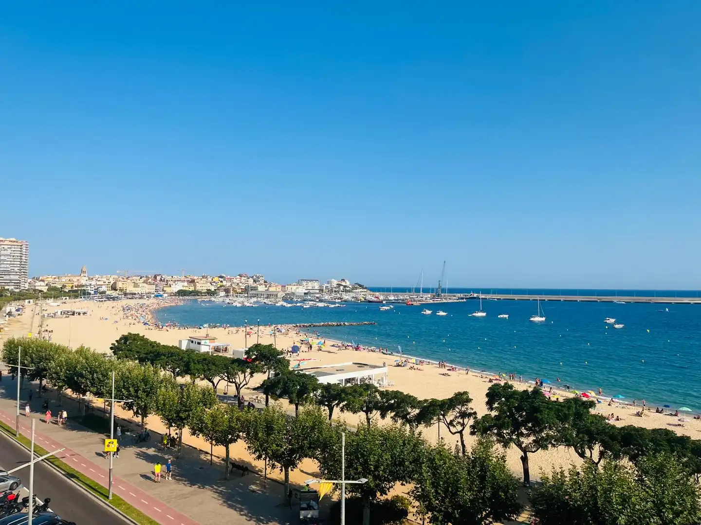 Vista exterior de Apartamento en venta en Palamós con Aire acondicionado, Calefacción y Terraza