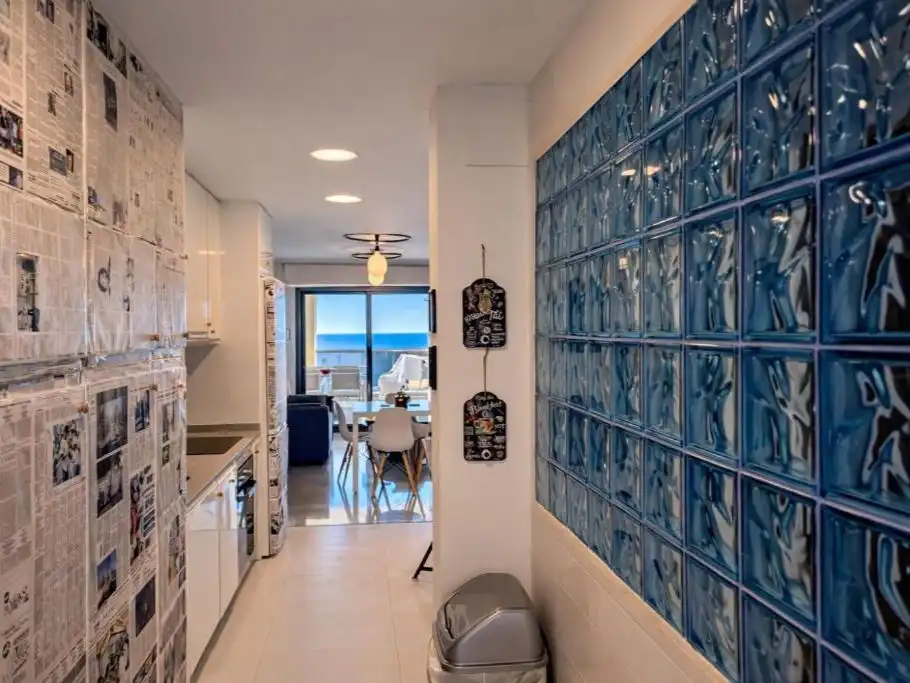 Kitchen of Flat for rent in Altea  with Air Conditioner, Terrace and Balcony