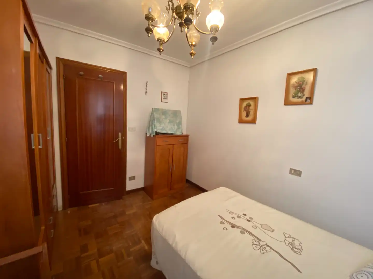 Bedroom of Flat for sale in Palencia  with Heating and Furnished
