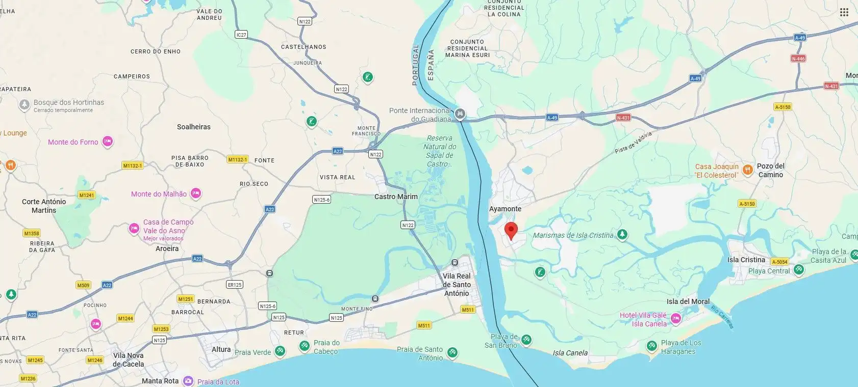 Vista exterior de Piso en venta en Ayamonte