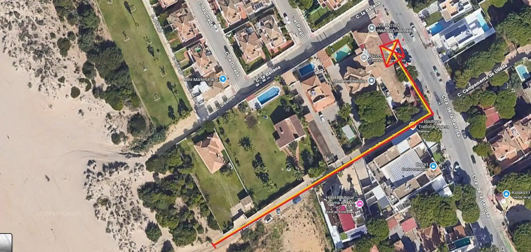 Exterior view of Commercial properties for sale in Chiclana de la Frontera  with Air Conditioner
