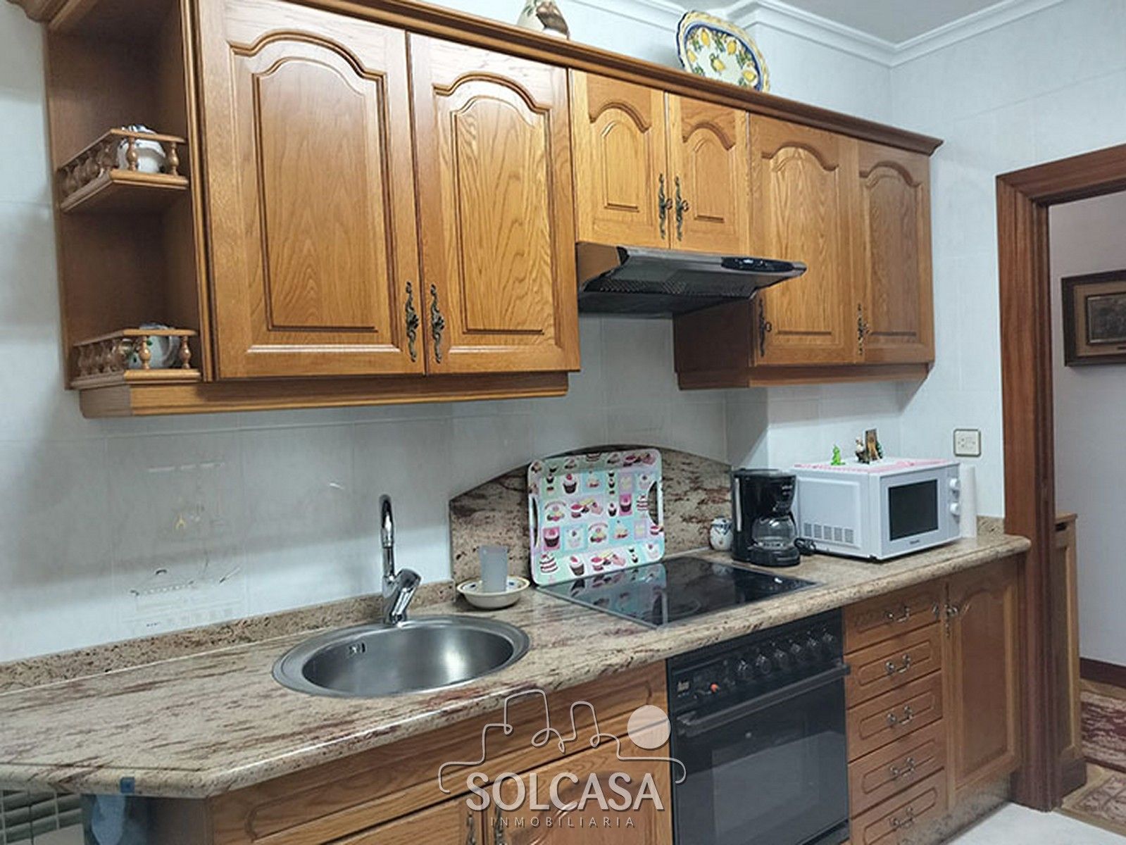 Kitchen of Flat for sale in Valladolid Capital  with Heating, Parquet flooring and Furnished