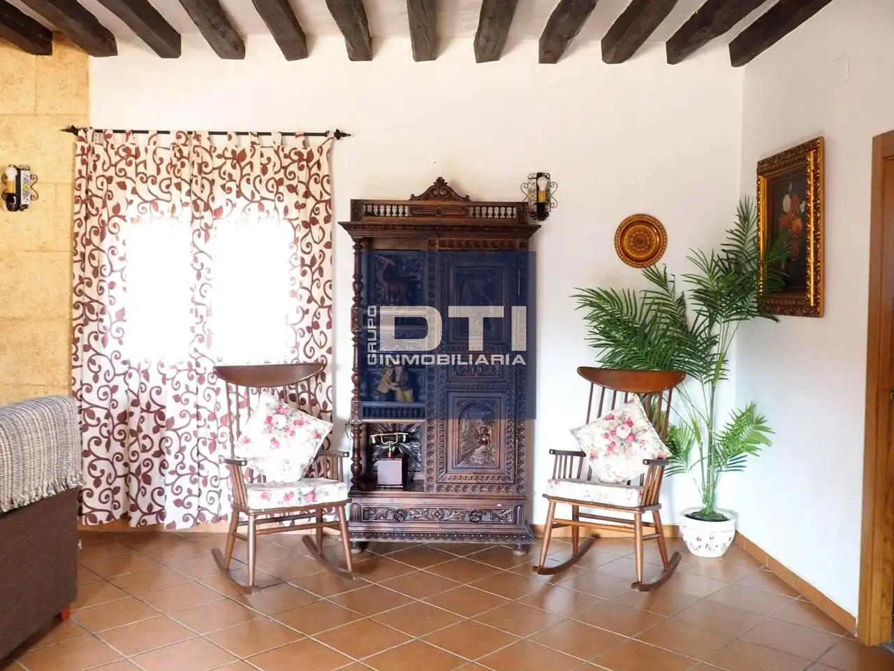 Sala de estar de Finca rústica en venta en Munera con Piscina y Piscina comunitaria