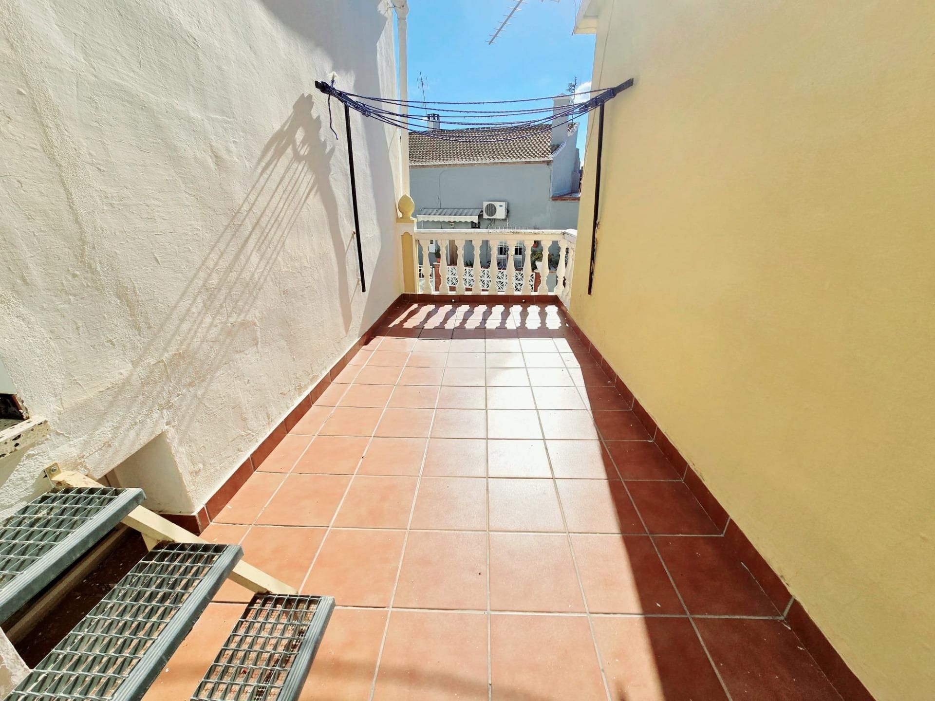Balcony of House or chalet for sale in Málaga Capital  with Air Conditioner and Terrace