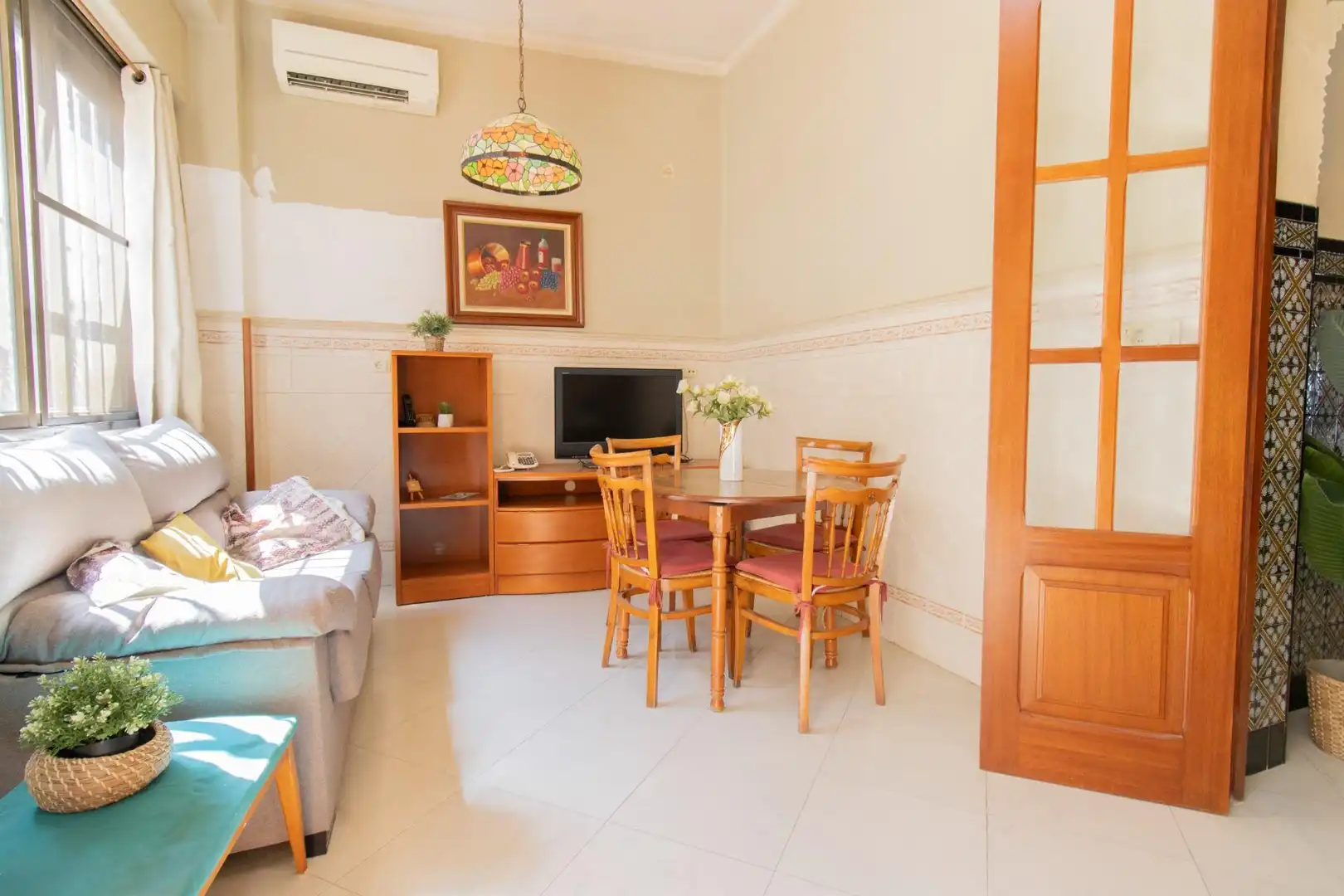 Dining room of Country homes for sale in Rafelbuñol / Rafelbunyol  with Air Conditioner, Terrace and Furnished