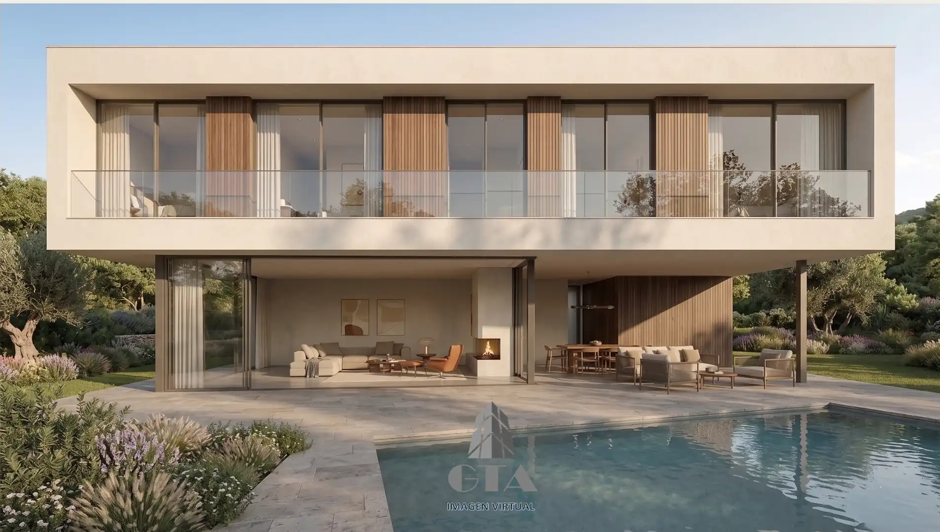Exterior view of Residential for sale in Sant Cugat del Vallès
