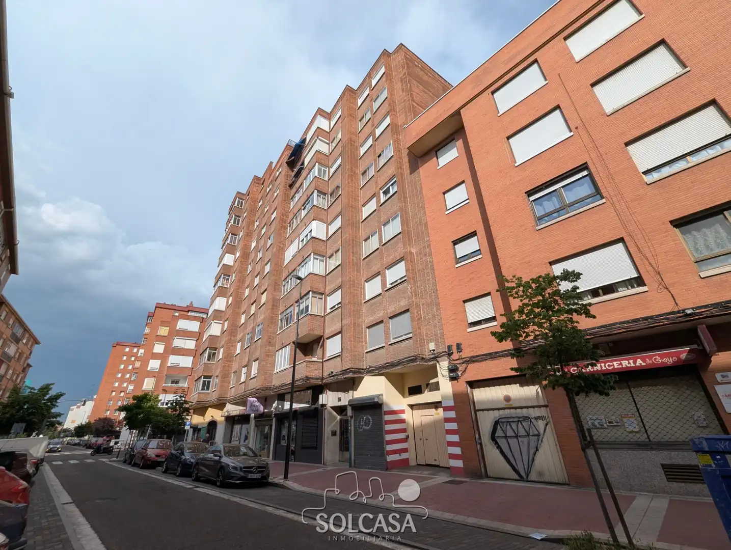 Vista exterior de Pis en venda en Valladolid amb Calefacció, Terrassa i Moblat