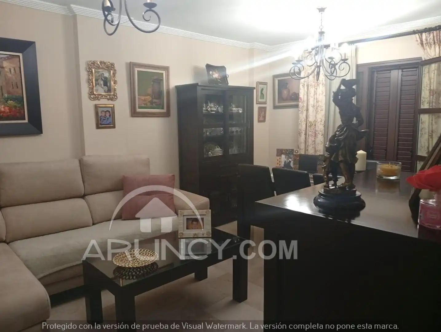 Sala de estar de Casa o chalet en venta en Alcalá de Guadaira con Aire acondicionado, Calefacción y Terraza