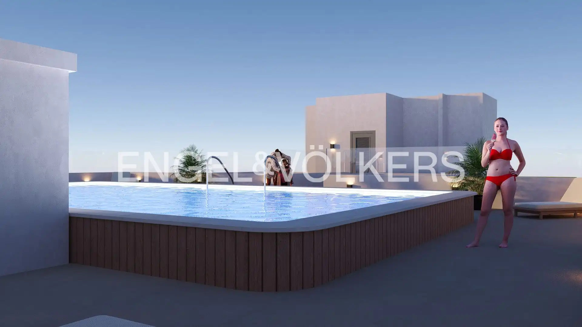 Schwimmbecken von Wohnung zum Verkauf in San Miguel de Salinas mit Heizung, Terrasse und Schwimmbad