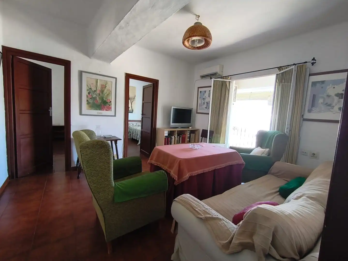 Sala de estar de Piso en venta en Cazalla de la Sierra con Aire acondicionado