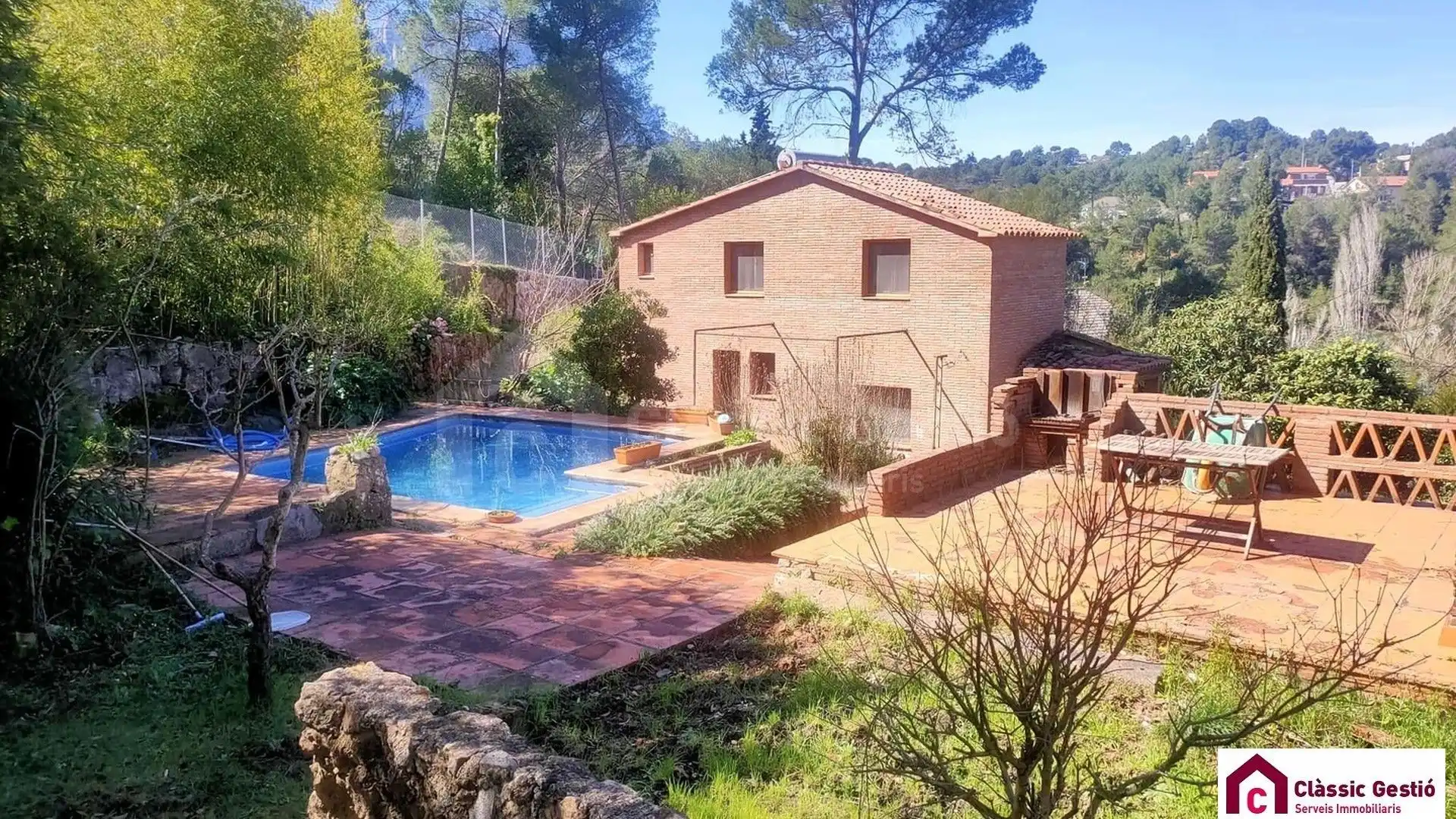 Jardí de Casa o xalet en venda en Vacarisses amb Calefacció