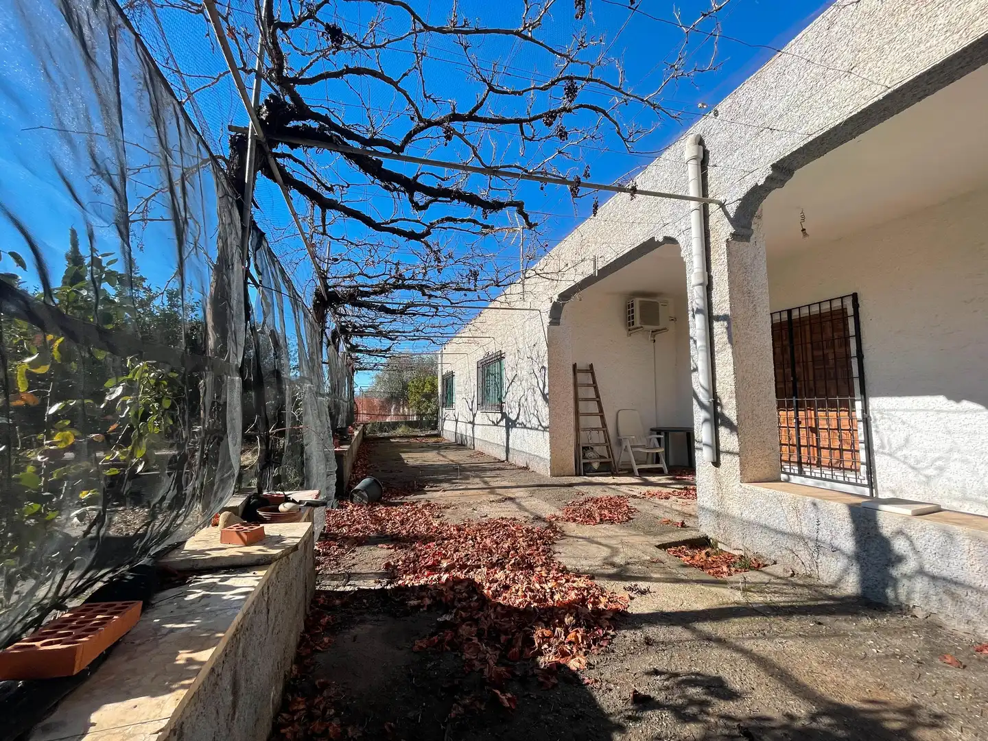 Außenansicht von Country house zum Verkauf in Tabernas mit Klimaanlage, Heizung und Terrasse