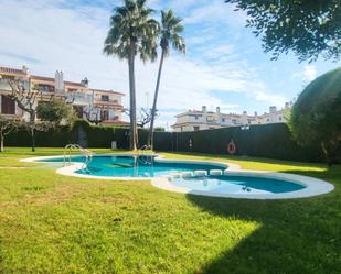 Swimming pool of Single-family semi-detached to rent in Torredembarra  with Air Conditioner, Heating and Terrace