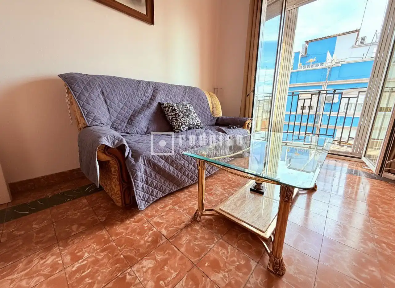 Sala de estar de Piso de alquiler en Valencia con Aire acondicionado, Calefacción y Amueblado