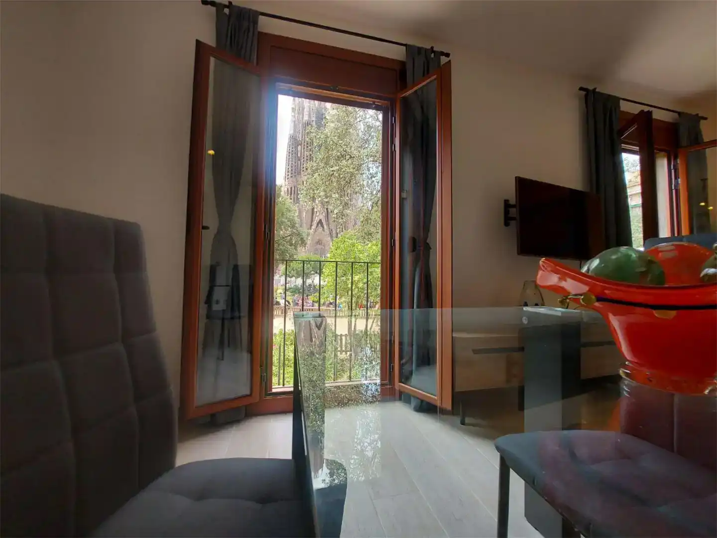 Living room of Flat for rent in  Barcelona Capital
