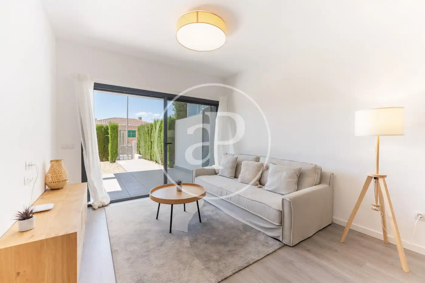 Wohnzimmer von Wohnung zum Verkauf in Manacor mit Klimaanlage, Heizung und Privatgarten
