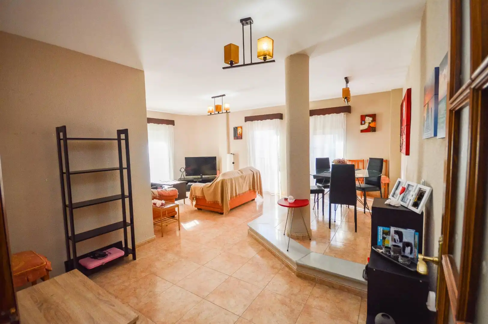 Wohnzimmer von Wohnung zum Verkauf in Viator mit Klimaanlage und Heizung