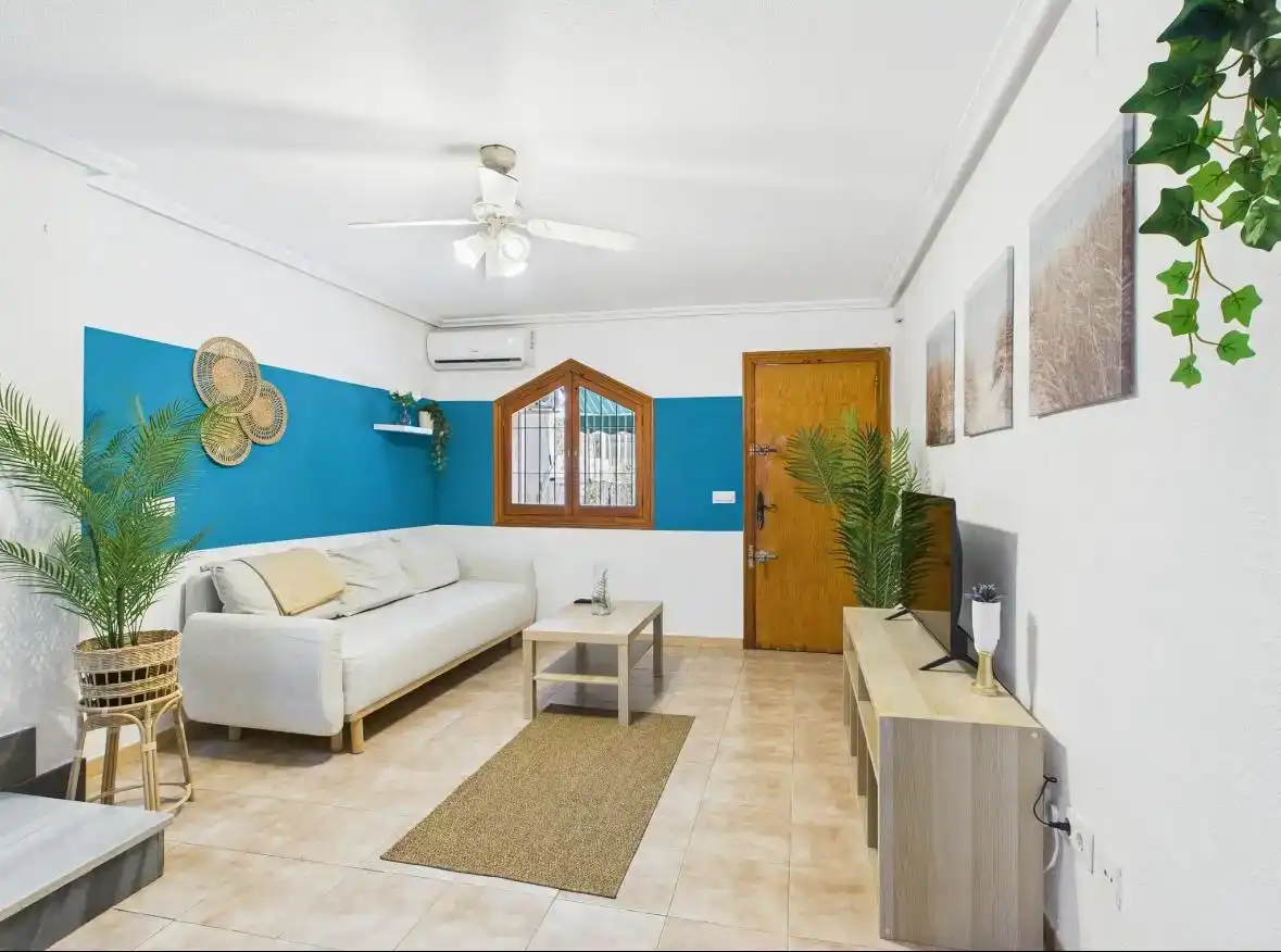Sala d'estar de Dúplex en venda en San Pedro del Pinatar amb Aire condicionat i Balcó
