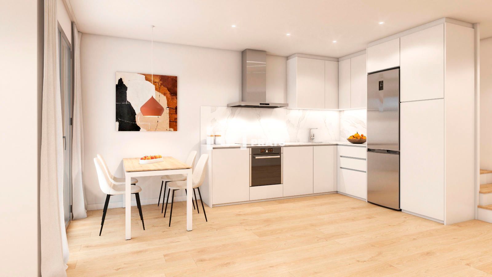 Kitchen of Flat for sale in  Lleida Capital  with Air Conditioner and Heating