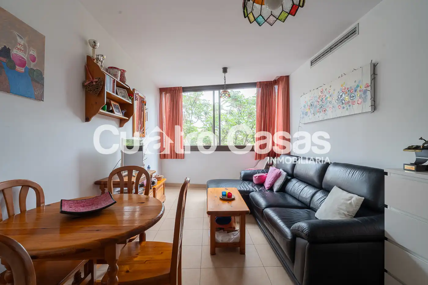Sala de estar de Piso en venta en Barcelona con Aire acondicionado, Calefacción y Amueblado
