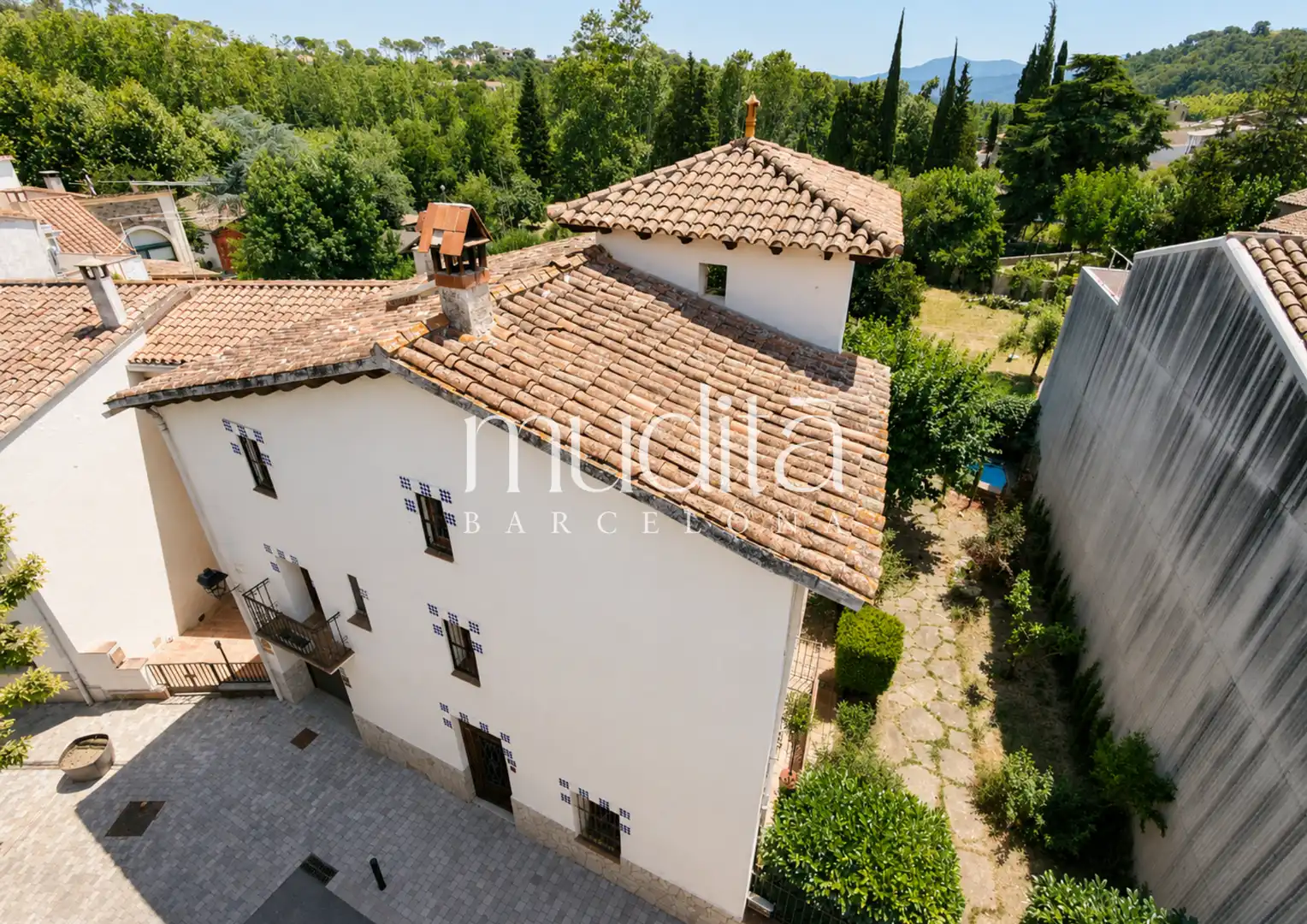 Garden of Detached homes for sale in Gualba  with Heating, Private garden and Terrace