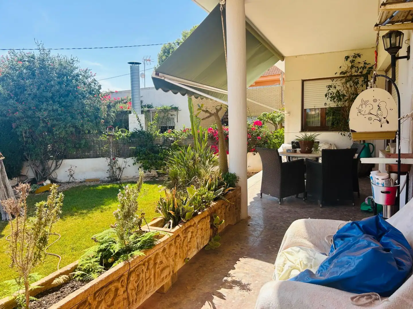 Terraza de Casa o chalet en venta en Cartagena con Aire acondicionado, Jardín privado y Terraza