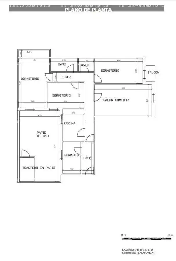 Wohnung zur untervermieten in Salamanca mit Heizung, Terrasse und Möbliert