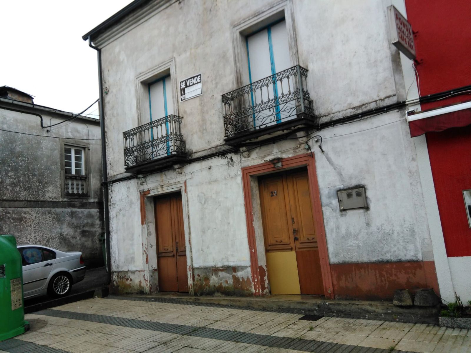 Vista exterior de Casa adosada en venda en Baralla