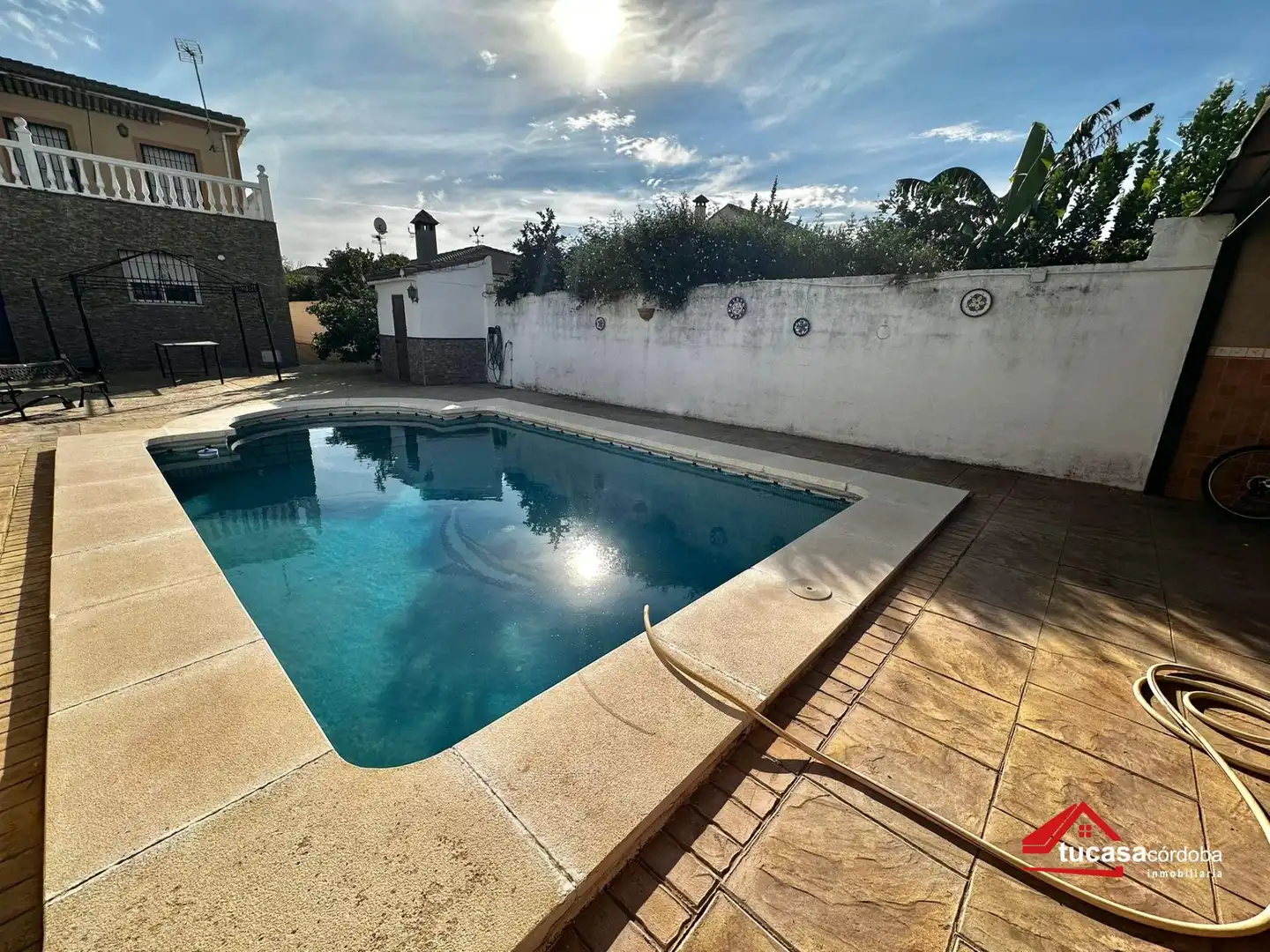 Piscina de Casa o xalet en venda en Córdoba amb Aire condicionat, Jardí privat i Piscina