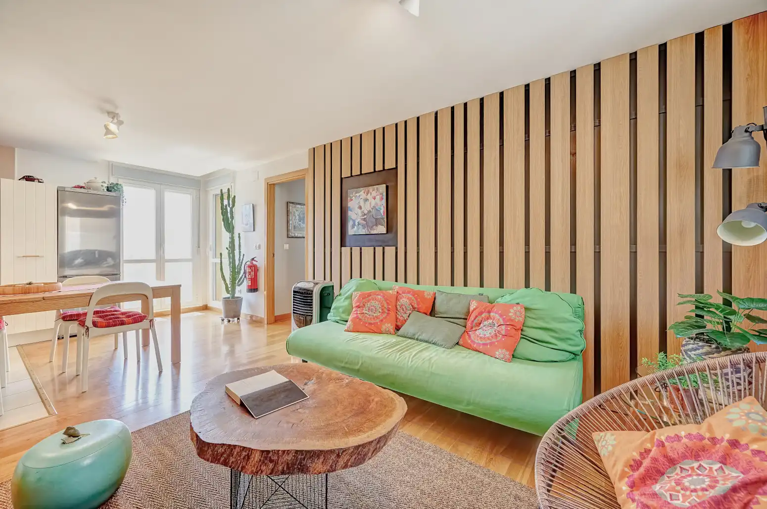 Sala de estar de Piso en venta en Urraul Bajo con Calefacción y Balcón
