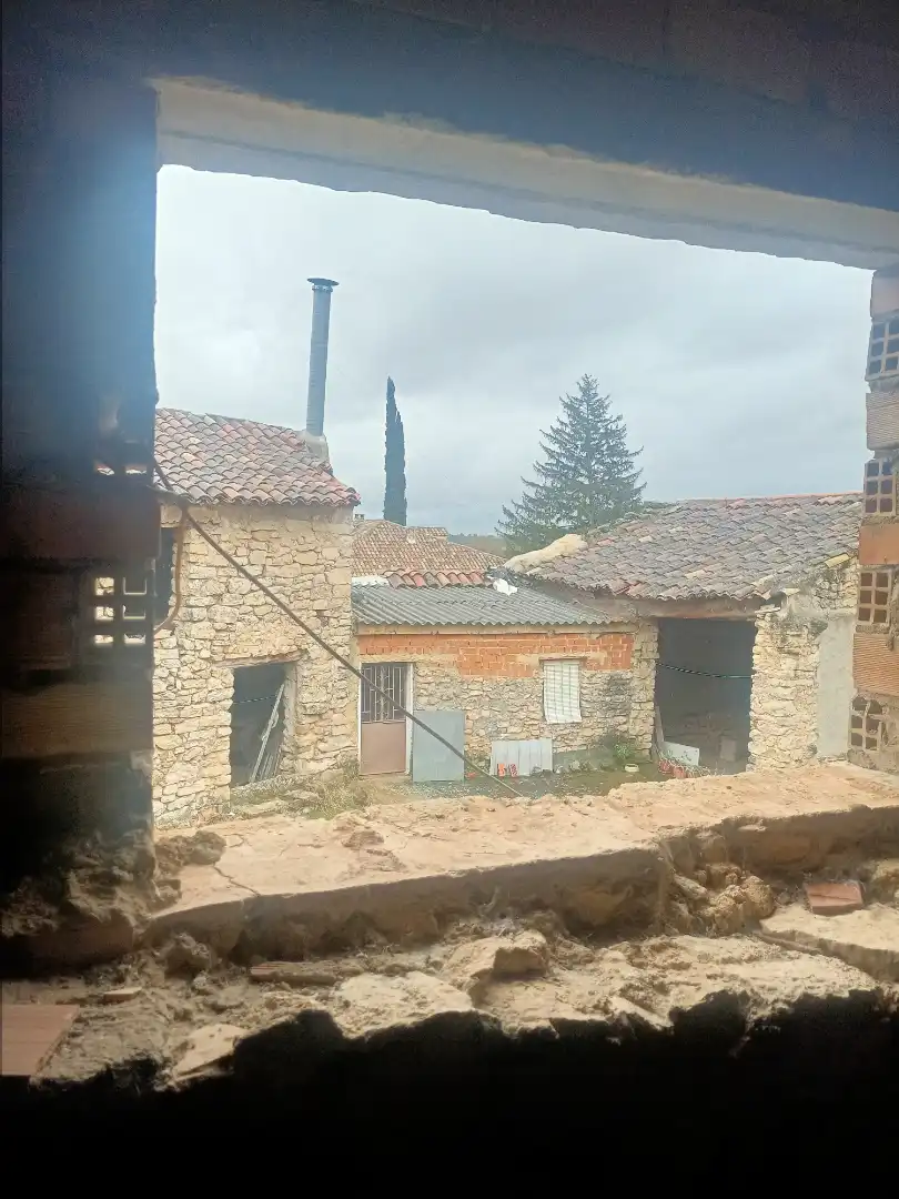 Vista exterior de Casa o xalet en venda en Cañada del Hoyo amb Jardí privat i Terrassa