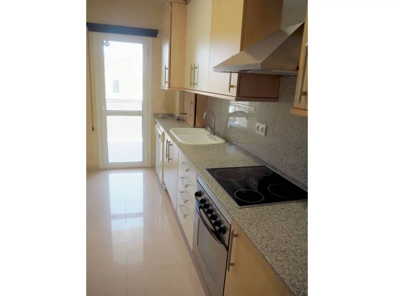 Kitchen of Flat for sale in Cubelles  with Air Conditioner, Heating and Terrace