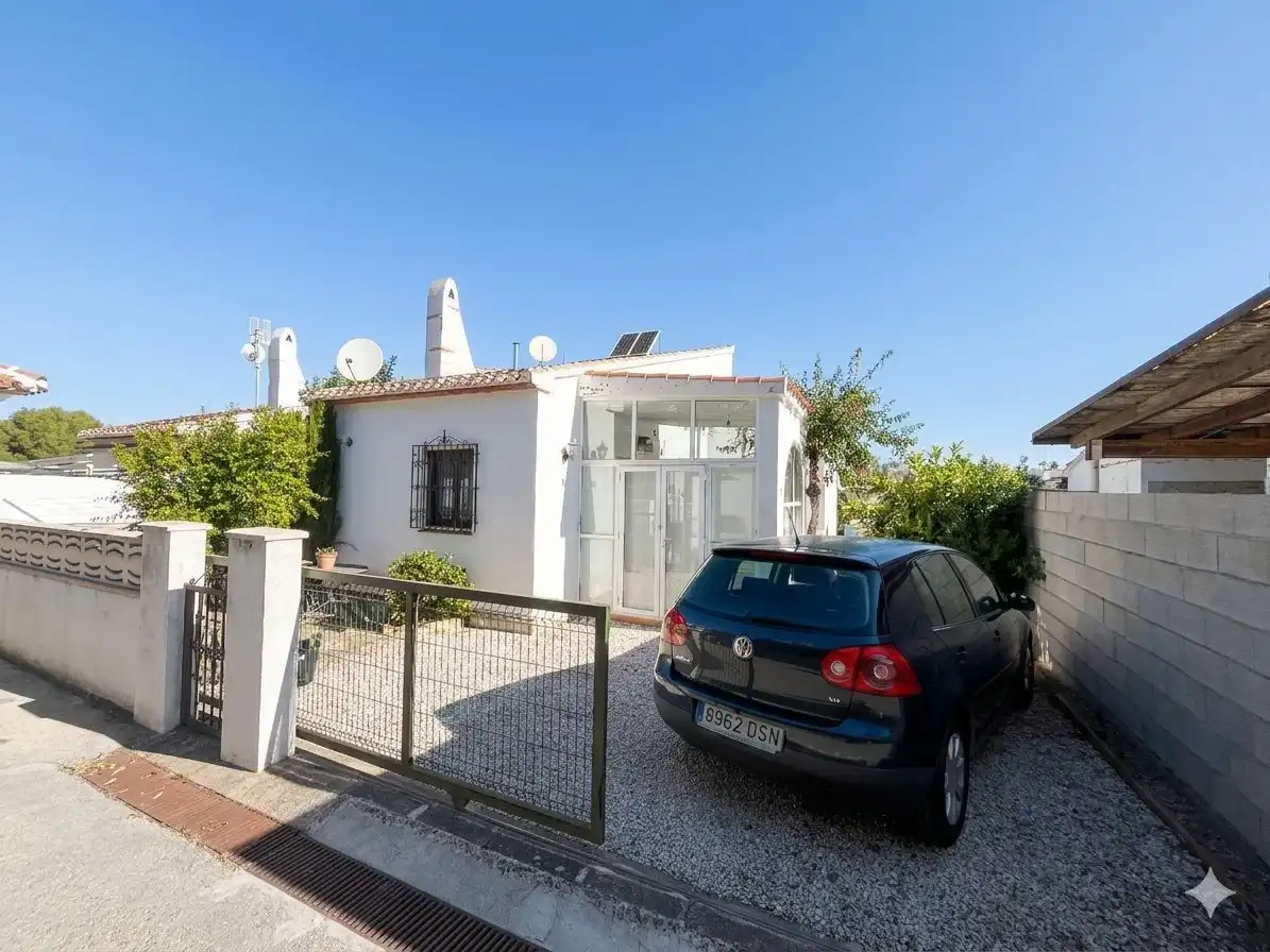 Exterior view of Detached homes for sale in Dénia  with Air Conditioner, Heating and Private garden