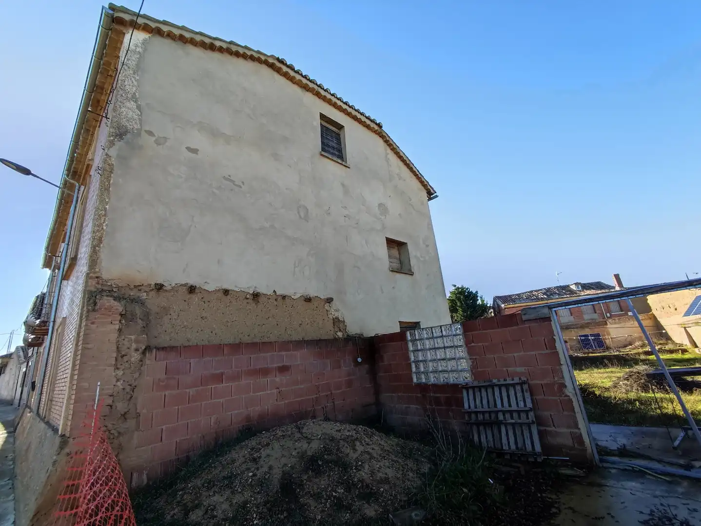 Vista exterior de Finca rústica en venda en Osorno la Mayor amb Calefacció, Jardí privat i Terrassa