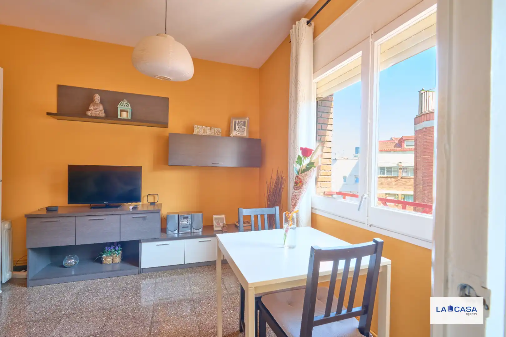 Sala de estar de Piso en venta en  Barcelona Capital con Aire acondicionado, Calefacción y Horno